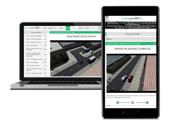 prawo jazdy wykłady z lektorem